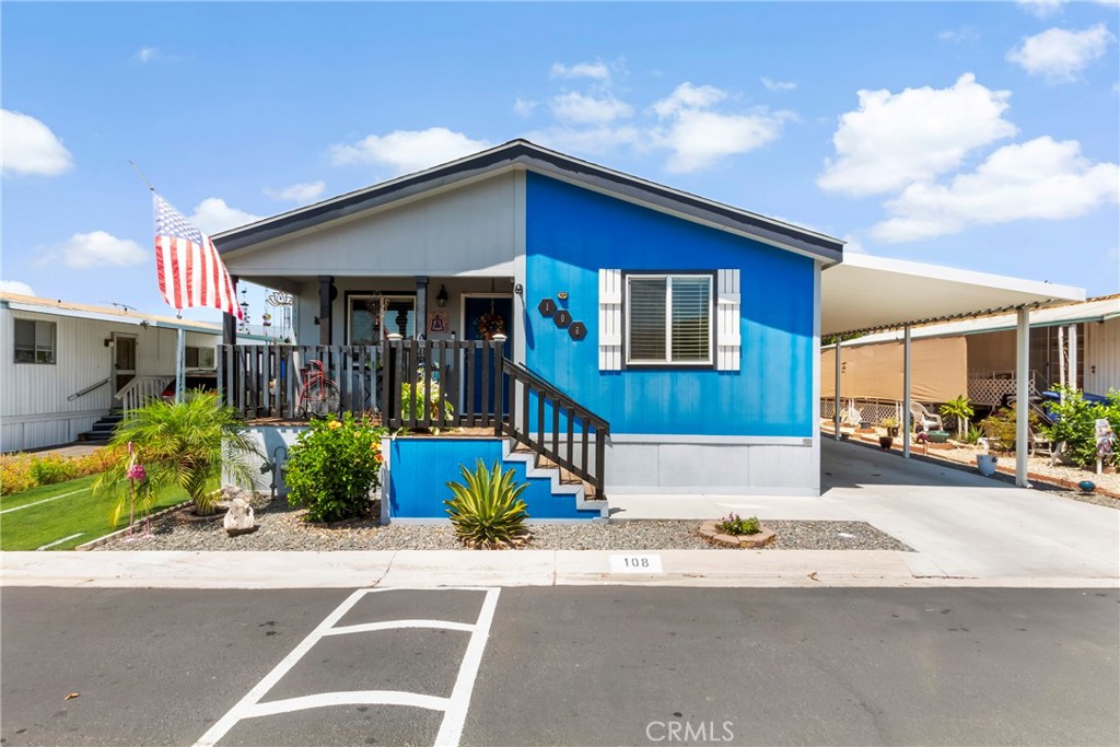 Welcome to 3700 Buchanan St #108, a beautifully maintained home in the sought-after 55+ Mission Village community. Built in 2017, this move-in ready residence offers 2 spacious bedrooms, 2 full bathrooms, and a versatile office/den, perfect for guests, hobbies, or a home workspace.
The inviting open floor plan features high ceilings, recessed lighting, and luxury vinyl plank flooring for a modern, airy feel. The kitchen is a cook’s delight with stainless steel appliances, a walk-in pantry, and ample cabinetry for storage. Natural sunlight fills every room, complemented by ceiling fans throughout for year-round comfort.
At the front of the home, a charming covered porch invites you to sit and relax with your morning coffee or evening tea. Step into the low-maintenance backyard and side yard featuring synthetic grass—perfect for easy upkeep. Pet lovers will appreciate the dog door, ramp, and included electric collars for seamless outdoor access. A two-car covered carport adds everyday convenience.
Mission Village residents enjoy resort-style amenities, including an updated clubhouse, pool, and recreation room. You’ll also love the unbeatable location—just minutes from shopping, dining, the Galleria at Tyler, Costco, medical facilities, golf courses, and easy freeway access. Outdoor enthusiasts will appreciate being a short drive to Hidden Valley Wildlife Area, Mount Rubidoux, and Sycamore Canyon Wilderness Park for scenic hiking, biking, and nature walks.