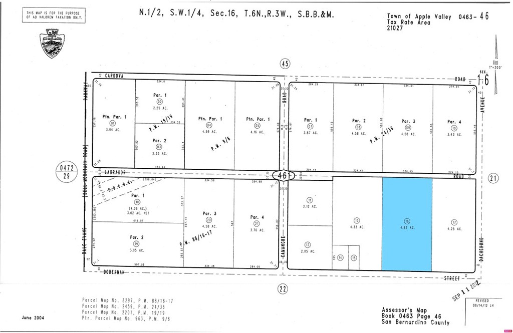 Located inside the NORTH APPLE VALLEY INDUSTRIAL SPECIFIC PLAN. Adjacent property is also for sale and sellers may consider a lower price if the 2 properties are sold together. Next to 1.2 M sq ft Walmart Distribution Center. Another 5.4M sq ft is planned. The Town of Apple Valley has created a dynamic growth opportunity in this area with their stream lined approval process. POWER RUNS ACROSS PROPERTY!