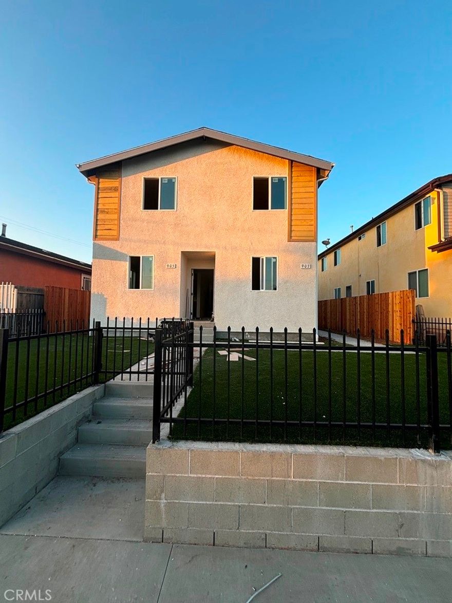 Very desirable, income producing duplex. This duplex consists of two 6-Bedroom / 3-Bathroom units. The property has a two car garage located in the rear of the property. Each unit includes dual pane vinyl windows, granite counter tops, wood cabinets throughout, tile flooring in kitchens and baths, mirrored closet doors, carpeted bedrooms, and forced heat throughout both units. The property has an artificial lawn to minimize maintenance and water usage. No rent control! Agents bring your investors!