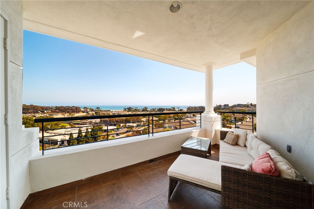 Welcome to your serene coastal retreat! This beautifully maintained 2-bedroom, 2-bathroom condo is located on the top floor of a highly sought-after 62+ full-service retirement community, offering comfort, convenience, and stunning ocean views. Step into the spacious living room featuring vaulted ceilings that enhance the natural light and sense of space. Enjoy your morning coffee or evening sunsets from the covered private patio, where you’ll be treated to peaceful ocean views year-round. The primary suite includes two large closets and an en-suite bathroom, while the second bedroom offers flexibility for guests or a home office. A well-appointed kitchen and in-unit laundry add to the ease of everyday living. Enjoy the peace of mind and comfort that comes with living in this full-service community, where everything you need is at your fingertips. Residents receive breakfast daily plus 20 additional meals per month, freshly prepared by an exceptional culinary team, weekly housekeeping services, transportation within a 7-mile radius, general maintenance and utilities, making everyday life effortless. This includes maintenance of plumbing, electrical, HVAC and appliances, leaving you more time to enjoy all that this vibrant community has to offer. Take advantage of a wide variety of social programs, classes, and daily activities designed to keep you engaged, active, and connected. And when you’re craving a day at the beach, you're just a mile from the stunning Doheny Beach—perfect for enjoying the coastal lifestyle! This exceptional condo is more than just a home—it’s an opportunity to enjoy your retirement years in a luxurious, hassle-free environment, surrounded by like-minded neighbors and countless amenities. The community clubhouse contains a beautiful library, multi purpose room, billiards, spa, fitness room, card room and so much more. MANDATORY MONTHLY SERVICE FEE of $5,361 plus HOA of $670, second person fee of $2,100 applies if applicable.