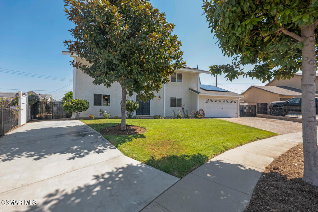 Welcome to this spacious 5-bedroom, 2-bathroom home in the heart of Simi Valley, offering the perfect blend of comfort, convenience, and lifestyle. Step inside to find a thoughtfully updated interior featuring new appliances, a new water heater, a new 200-amp electrical panel, and a fully paid, owned solar system--a true energy saver. Dual-pane windows fill the home with natural light while keeping it efficient and comfortable year-round. Outside, the property is a rare find with double RV parking, including one side equipped with shoreline power, giving you ample room for all your toys and trailers. The backyard is an entertainer's dream--enjoy a sparkling pool, beautifully maintained landscaping, and plenty of open space for gatherings, games, and relaxation. Located in a prime Simi Valley neighborhood, this home puts you close to parks, shopping, dining, and schools while offering the peace and privacy of a well-established community.Don't miss this opportunity to own a move-in ready home with every detail designed for modern living and year-round enjoyment.