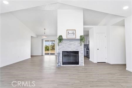 Welcome home to a place where memories are made and your new chapter begins this 3-Bedroom, 2-Bath is a perfect first-time homebuyer opportunity! This beautifully updated 1,368 sq ft home sits on a spacious 18,800 sq ft lot, offering room to grow and entertain. Step inside to an open-concept living area that flows seamlessly from the living room to the dining space and modern kitchen, featuring quartz countertops, and ample storage. There is interior laundry for added convenience and ease. Central A/C and Heat as well as a fireplace in the living room. Each bedroom offers natural light and generous closet space. Both bathrooms are updated with stylish quartz countertops and modern fixtures.
The expansive backyard with a large patio is ideal for family gatherings, while the drive-through gate provides easy access for RV or toy parking. Located in South East Hesperia, you are located near the Hesperia Lake & Park and Silverwood Lake State Recreation Area are close by as well as shopping and dining!
This 3-bed, 2-bath home is a true gem—combining comfort, convenience, and potential. Don’t miss your chance to own this move-in-ready home!