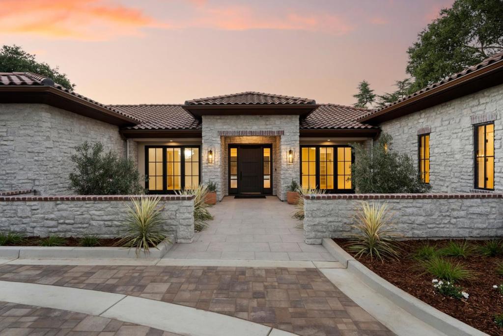 This beautiful Modern Mediterranean residence, at 18521 Vessing Road, is the first of 10 new homes in the Quito Oaks neighborhood. Quito Oaks is situated on one of the last significant parcels along Quito Road in Saratoga, California. This Modern Mediterranean style home is filled with natural light and has the best of high design, finishes, style and location. Nestled on rolling hills, among mature oak trees, sit ten large lots, each about one acre, where expertly designed and crafted estate homes are being built. Award-winning architects, Hunt Hale Jones, has begun designing new, innovative floor plans and elevations. Each estate home will be custom designed to complement the features of its individual lot and unique curb appeal. Sara Fraser Interior Design is creating the timeless, yet fresh and modern finishes in each home. Pinn Bros. Fine Homes is excited to continue the family's tradition of developing sought-after neighborhoods in their hometown of Saratoga. Quito Oaks Estate Homes offers unlimited options for upgrades for ADU, Pool, Landscape, Estate Gates are possible.