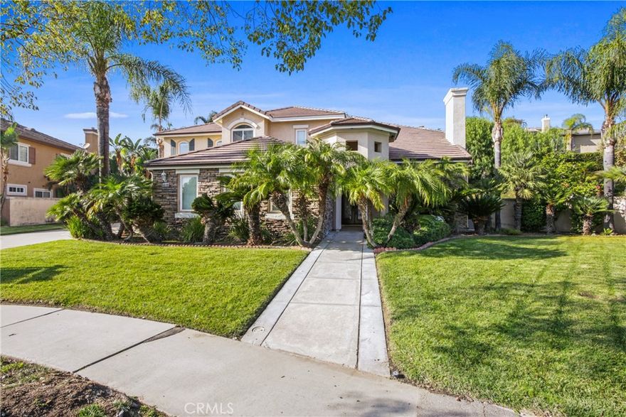 Discover this sprawling 5-bedroom, 3-bathroom home, offering an impressive 4,143 square feet of living space within one of the area’s top-rated school districts. The versatile floor plan features a convenient downstairs bedroom with a dedicated bathroom, perfect for guests or a home office. Upstairs, you'll find four additional bedrooms, including a luxurious master suite.



This exquisite home is an entertainer's dream, featuring a massive 22'x20' game room large enough for a pool table and exercise equipment. You will love the elegant formal living room with its soaring vaulted ceilings, a separate formal dining room, and an inviting family room centered around a custom tile fireplace. The enormous kitchen is a chef's delight, appointed with granite countertops stainelss steel appliances, including a stove, microwave, and dishwasher.



Retreat to the expansive 20'x17' master bedroom, which includes a large en-suite bathroom with a beautiful marble shower and a relaxing spa tub. The backyard offers a private outdoor space with a concrete patio and a charming gazebo. If you are looking for abundant space in an excellent location, this home is for you!