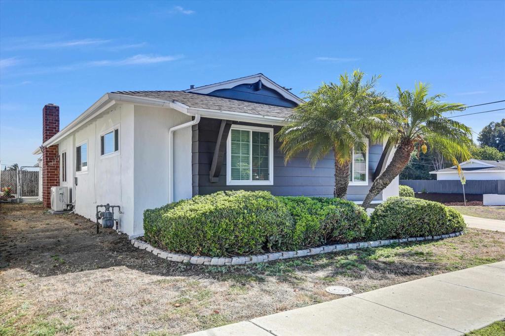 Welcome to the Heart of San Carlos! This charming corner-lot home offers an unbeatable location just minutes from Mission Trails Golf Course, Grossmont Center, and the San Carlos Recreation Center. Nature lovers will appreciate the nearby hiking trails of Lake Murray and Cowles Mountain, making this home a true lifestyle upgrade. Boasting fresh exterior paint, dual-pane windows, and a roof less than 10 years old, this home is already equipped with key updates including paid-off solar and a new HVAC system. The layout features strong bones and is the perfect canvas for your personal touch. Inside, enjoy plantation shutters and ample storage with a dedicated exterior storage area. Step into the backyard oasis complete with a sparkling in-ground pool, low-maintenance landscaping, and a covered patio ideal for outdoor lounging and entertaining. Don’t miss your chance to own a well-located, well-maintained gem in one of San Diego’s most desirable neighborhoods!