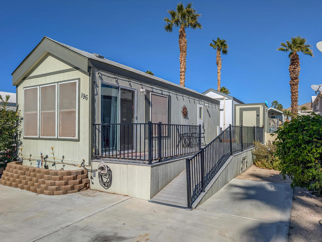 Motivated Seller! Bright and Cheery! Come find your vacation getaway or perhaps the Caliente rental program here in the sun with this immaculate, efficient, and well maintained 2005 Cavco Park Model ~400 sq. ft. 1 bedroom, 1 bath which has central heating/air conditioning and volume ceilings. This is a very well-appointed home ready to bring your clothes and enjoy the peaceful serenity of this magnificent park. This jewel is in the luxurious Caliente Springs 55+ Resort and offers top notch amenities to soothe your every desire including mineral hot spring fed pool and spas, fitness center, 9-hole golf course, 8-pickleball courts, tennis courts, full laundry facilities, library, chapel services all in a fun and very active community. Bring offers, make new friends, and call this home. Lot is not owned; space rent is $671. Easy lender finance (OAC).