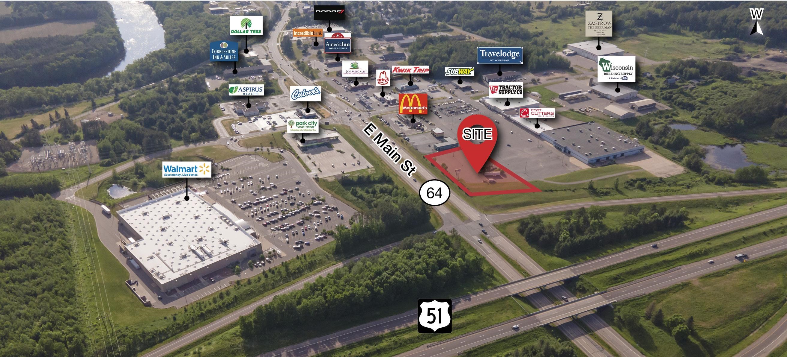 Photo 1 of 2 — 2.016 ac E MAIN STREET, Merrill, WI 54452