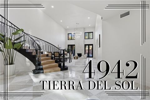 4942 Tierra Del Sol Drive Las Vegas NV 89113