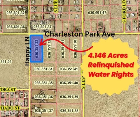 Vacant Land For Sale - 2161 W Charleston Park Avenue<br/> Nye County, Pahrump, NV 89048