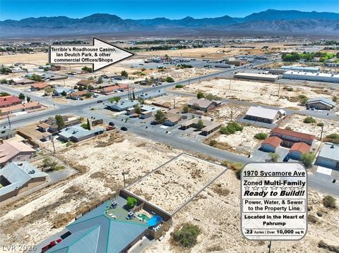 Vacant Land For Sale - 1970 Sycamore Avenue<br/> Pahrump, NV 89048