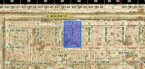Vacant Land For Sale - 5331 E Roger Street<br/> Pahrump, NV 89048