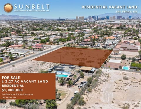 Vacant Land For Sale - Fairfield Ave<br/> Clark County, Las Vegas, NV 89123