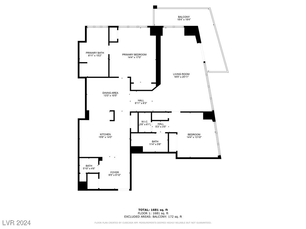 Las Vegas, Nevada 89109, United States, 2 Bedrooms Bedrooms, ,3 BathroomsBathrooms,Residential,Active,37844
