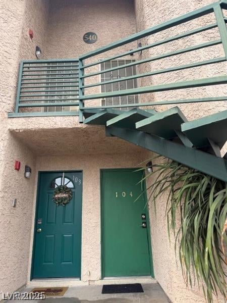 Condo For Rent - 540 Elm Drive #104<br/> Las Vegas, NV 89169