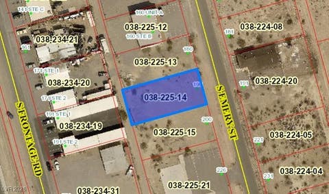 Vacant Land For Sale - 190 Emery Street<br/> Nye County, Pahrump, NV 89048