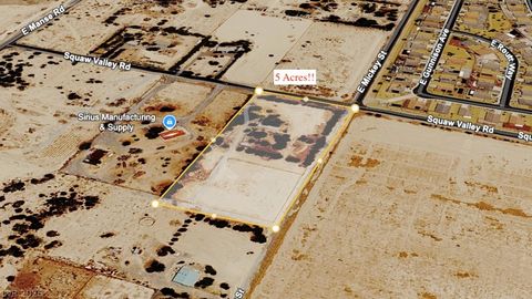 Mobile Home For Sale - 5220 Squaw Valley Road<br/> Nye County, Pahrump, NV 89048