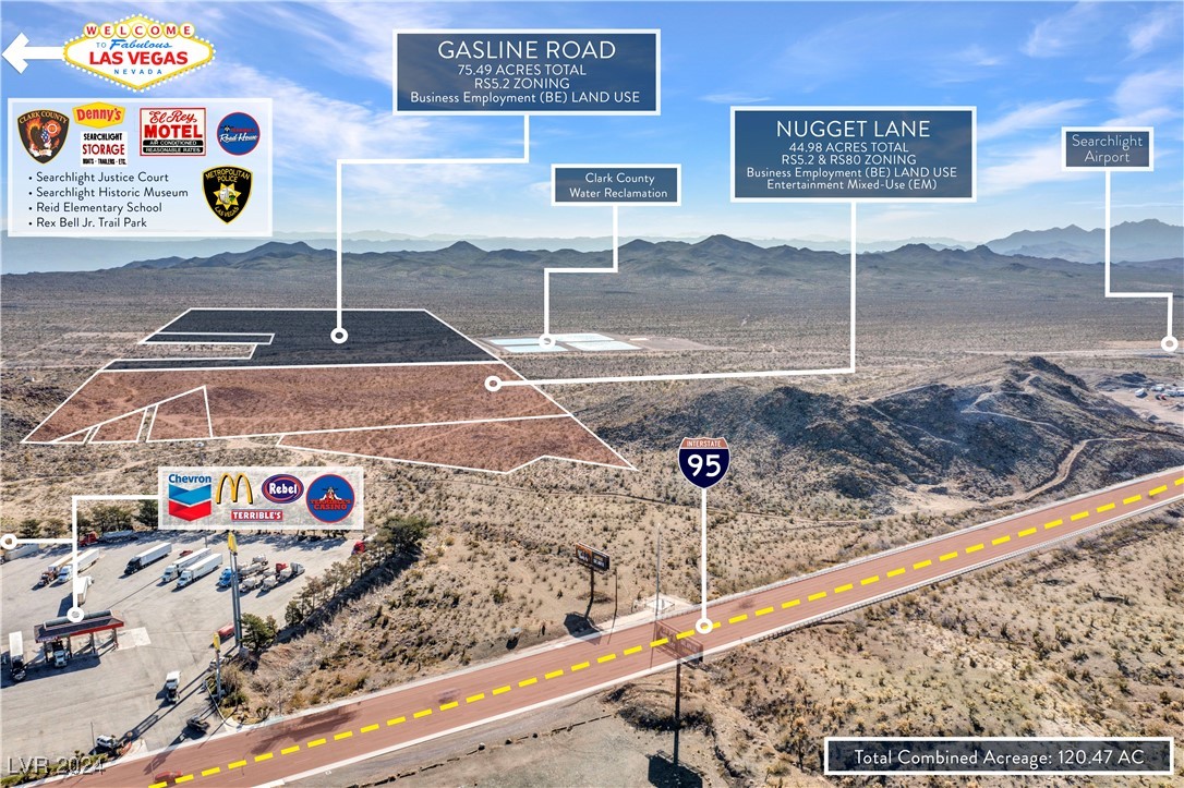 S Nugget Lane & S Gasline Road, Searchlight, Nevada image 1