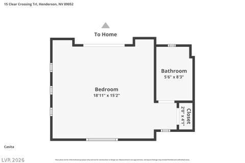 Tiny photo for 15 Clear Crossing Trail, Henderson, NV 89052 (MLS # 2789051)