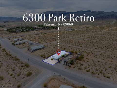 Mobile Home For Sale - 6300 N Park Retiro<br/> Nye County, Pahrump, NV 89060