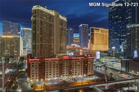 Photo of 135 E Harmon Avenue #1221, Las Vegas, NV 89109 (MLS # 2781397)