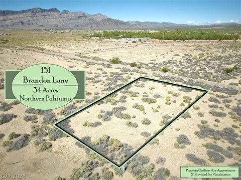 Vacant Land For Sale - 151 W Brandon Lane<br/> Pahrump, NV 89060