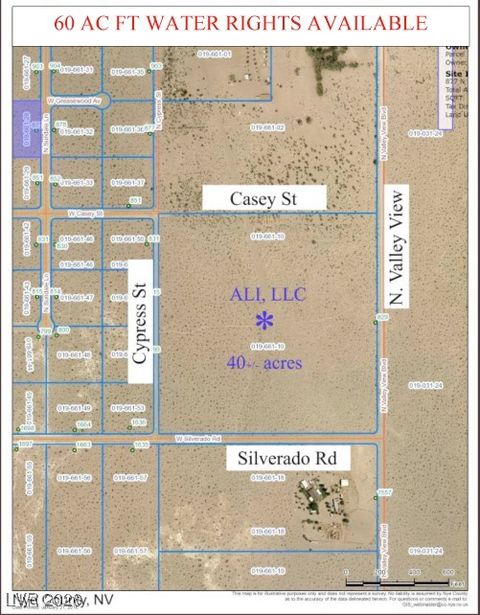Vacant Land For Sale - 1640 N Valley View Boulevard<br/> Amargosa Valley, NV 89020