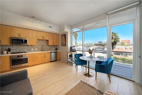 Photo of 353 E Bonneville Avenue #215, Las Vegas, NV 89101 (MLS # 2703227)