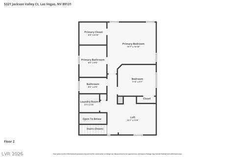 Tiny photo for 5321 Jackson Valley Court, Las Vegas, NV 89131 (MLS # 2794014)