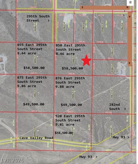 Vacant Land For Sale - 850 East 295th South Street<br/> Ely, NV 89301
