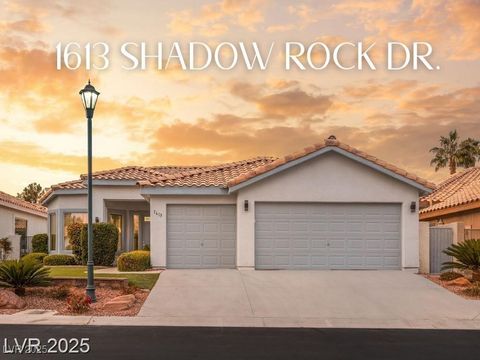 1613 Shadow Rock Drive Las Vegas NV 89117