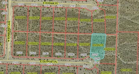 Vacant Land For Sale - 2220 Outpost Place<br/> Nye County, Pahrump, NV 89060