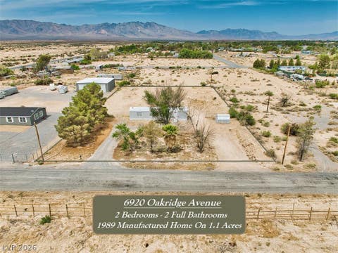 Mobile Home For Sale - 6920 Oakridge Avenue<br/> Pahrump, NV 89048