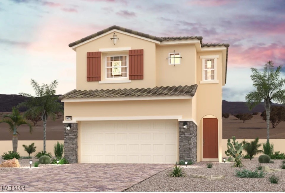 Plan 1675 - Monterrey Elevation ~ Rendering ~