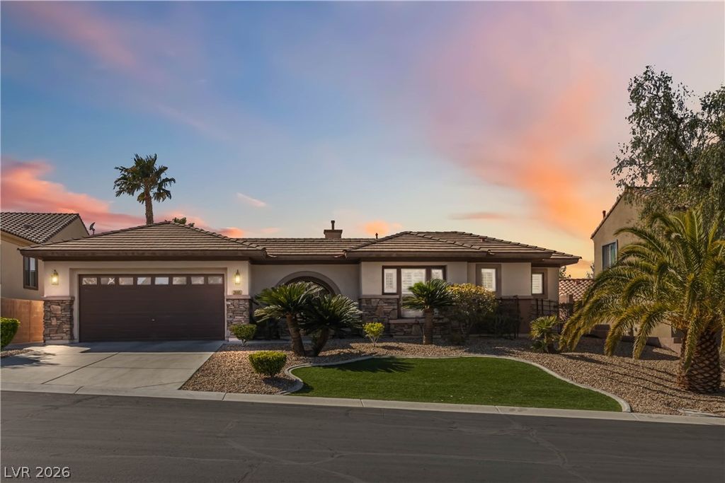 Photo of 2665 Chateau Clermont Street, Henderson, NV 89044 (MLS # 2760394)