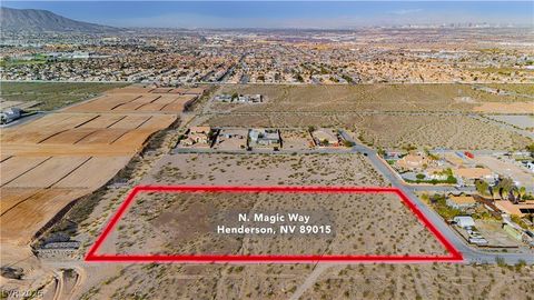 Vacant Land For Sale - N Magic Way<br/> Henderson, NV 89015