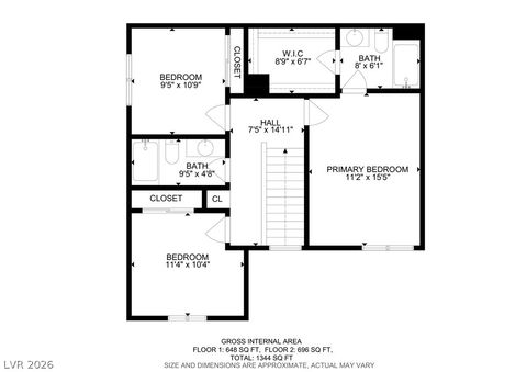 Tiny photo for 3838 Starfield Lane, Las Vegas, NV 89147 (MLS # 2772695)