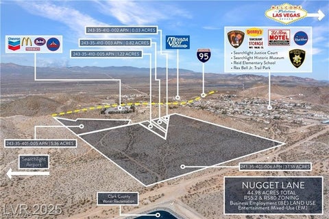 Vacant Land For Sale - Nugget Lane<br/> Clark County, Searchlight, NV 89046