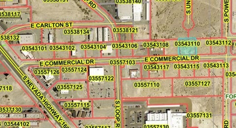 Vacant Land For Sale - 2420 Commercial Drive<br/> Nye County, Pahrump, NV 89048
