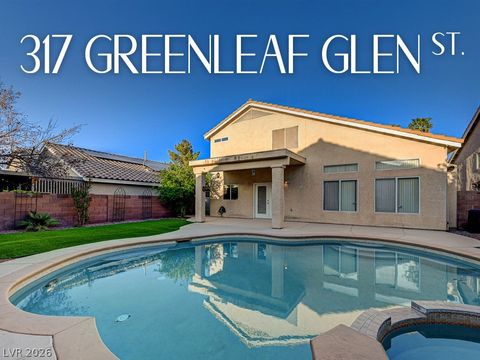 Homes For Rent - 317 Greenleaf Glen Street<br/> Clark County, Henderson, NV 89014