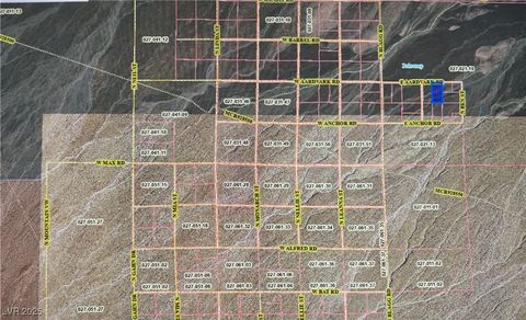 Vacant Land For Sale - 341 E Aardvark Road<br/> Nye County, Pahrump, NV 89020