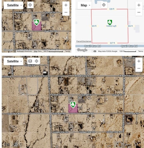 Vacant Land For Sale - 2850 W Quail Run Road #1<br/> Nye County, Pahrump, NV 89060