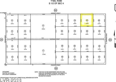 4183 W Harvest Street Amargosa Valley NV 89020