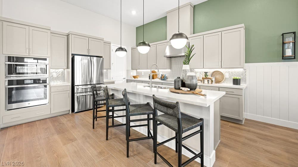 Photo of 1985 Harmony Gardens Street, Las Vegas, NV 89138 (MLS # 2806012)