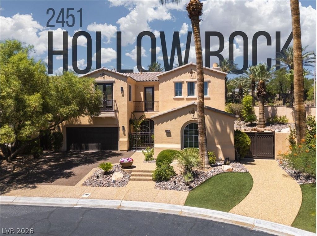 Photo of 2451 Hollow Rock Court, Las Vegas, NV 89135 (MLS # 2758420)