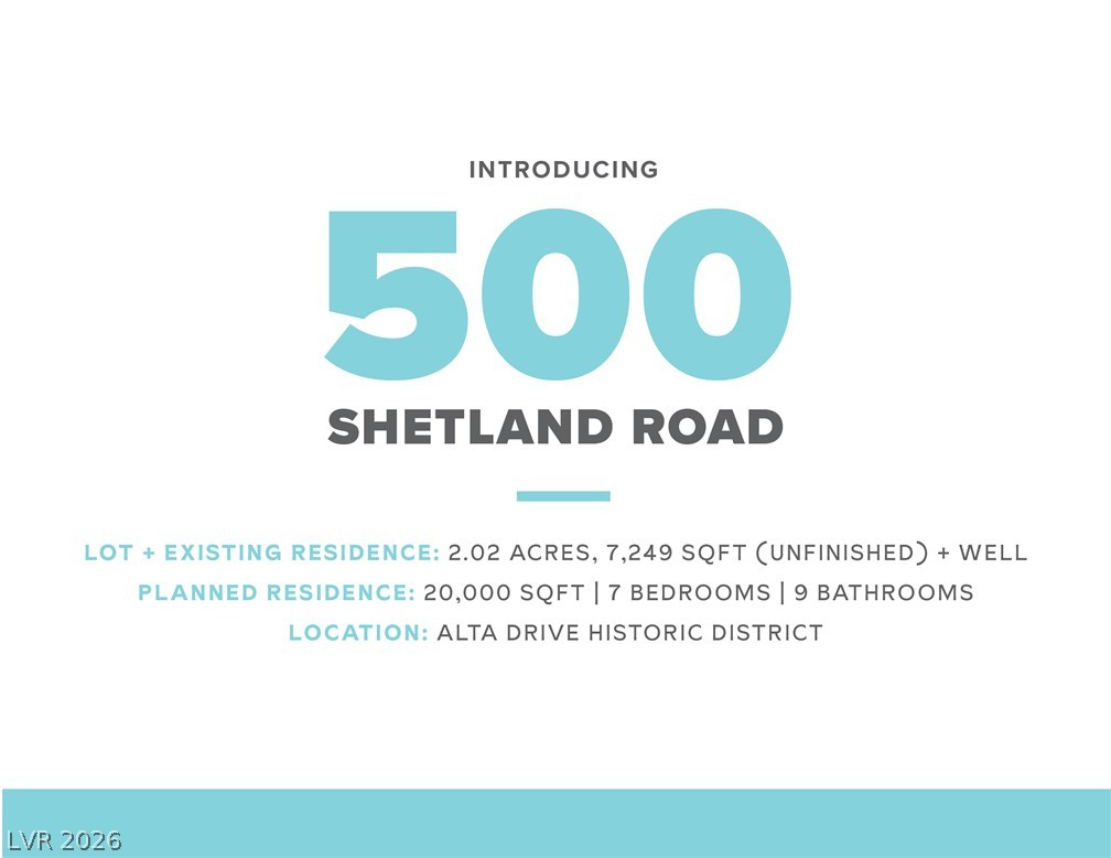 500 Shetland Road