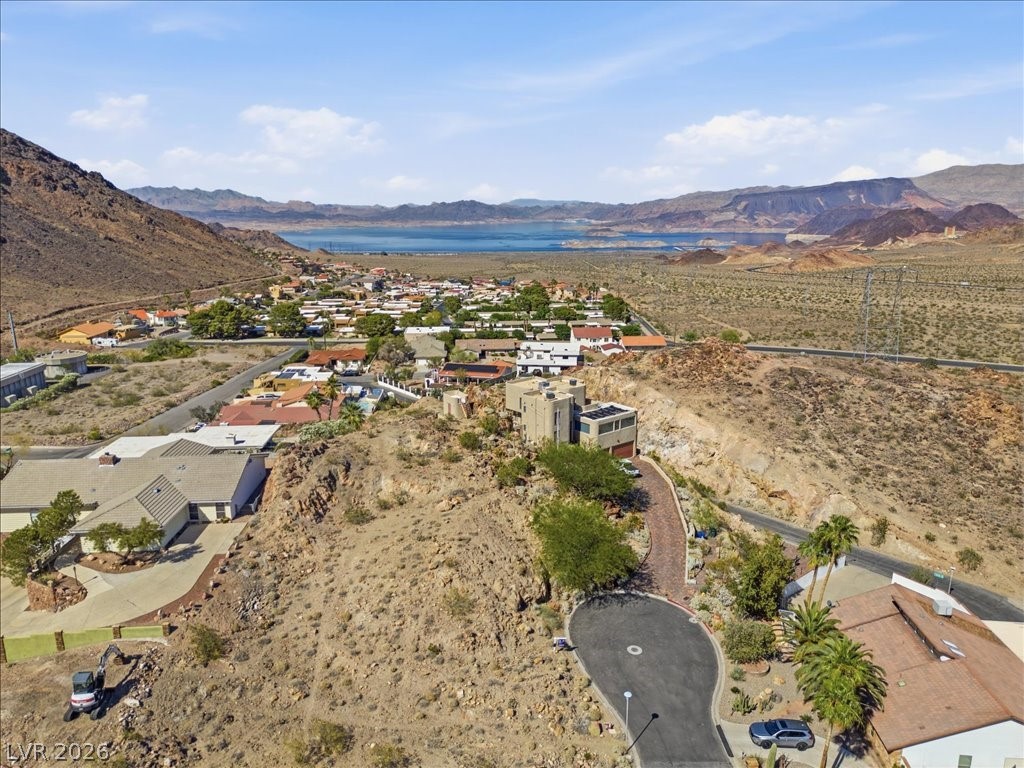 This elevated perspective captures a scenic desert