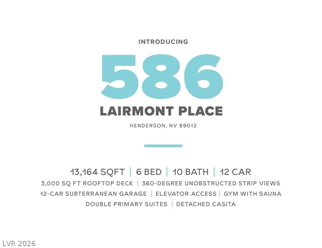 Photo of 586 Lairmont Place, Henderson, NV 89012 (MLS # 2757256)