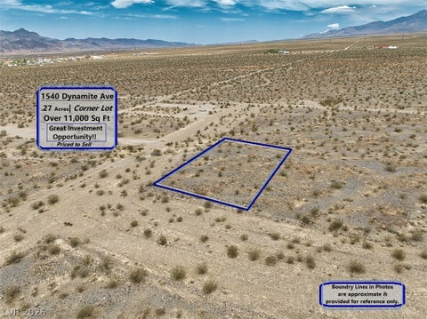 Vacant Land For Sale - 1540 Dynamite Road<br/> Pahrump, NV 89060