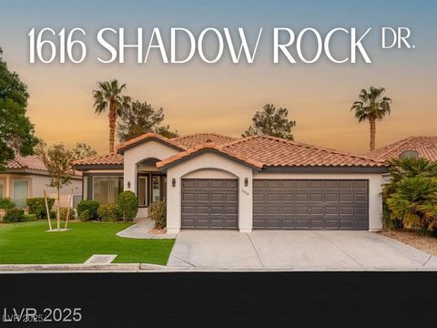 1616 Shadow Rock Drive Las Vegas NV 89117