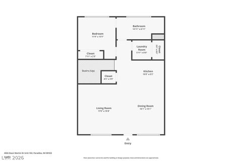 Tiny photo for 4555 Dean Martin Drive #102, Las Vegas, NV 89103 (MLS # 2761507)